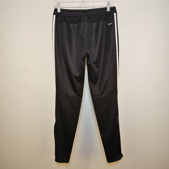 Adidas climacool black with white stripes track pant joggers size S US - Picture 3 of 7